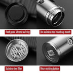 Water Bottle | Leakproof Stainless Steel Water Vacuum Flask 800ml Red