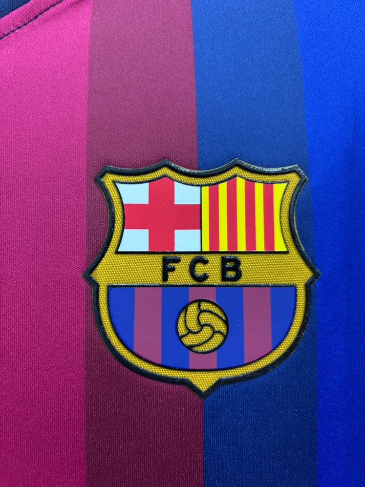 Barcelona Home Shirt 26/27 TPU Logos | Half & Full Sleeve
