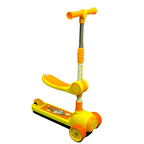 Scooty | Kids Scooty | Baby Seat Scooty Yellow