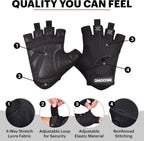 DMoose Workout Gloves for Men and Women, Weight Lifting Gloves with or Without Wrist Support, Full Palm Protection, Perfect Grip for Deadlift,Fitness, Gym Gloves Training.