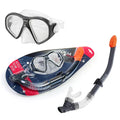 Intex 55648 Reef Rider Snorkel Mask Swim Set Swimming Pool Goggles Snorkeling Adult