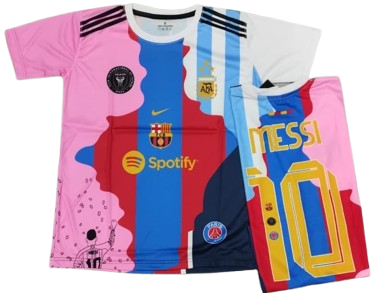 Messi 10 All Clubs Special Edition Jersey (Sublimation)