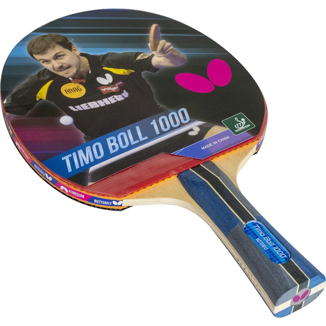 TABLE TENNIS RACKET BUTTERFLY TIMO BOLL 1000