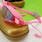 Swimming Goggle Speedo Golden Box With Ear Plugs