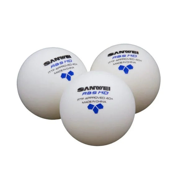 Sanwei ABS HD Table Tennis Ball (3 Pack)