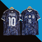 MESSI 10 ARGENTINA AWAY FIFA WORLD CUP EMBROIDED LOGO JERSEY 2026