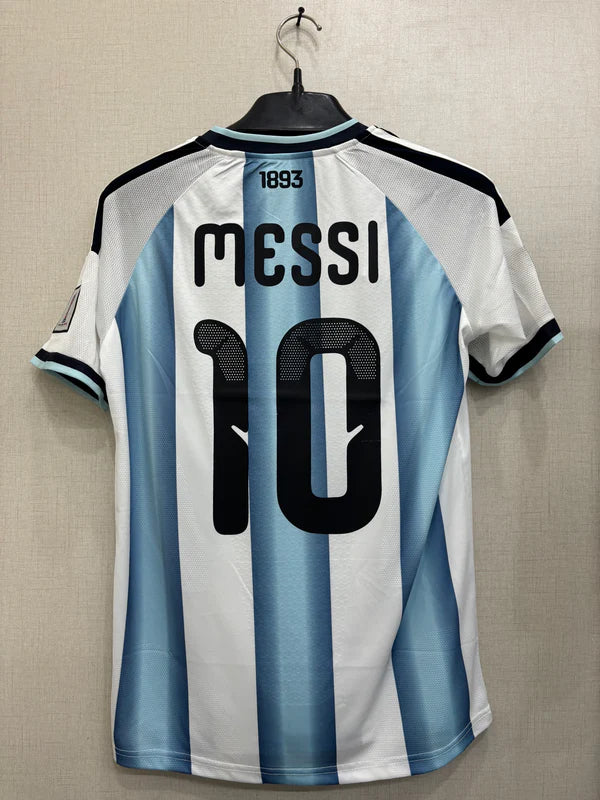 MESSI 10 ARGENTINA HOME FIFA CUP JERSEY 2026 (EMBROIDED LOGO)