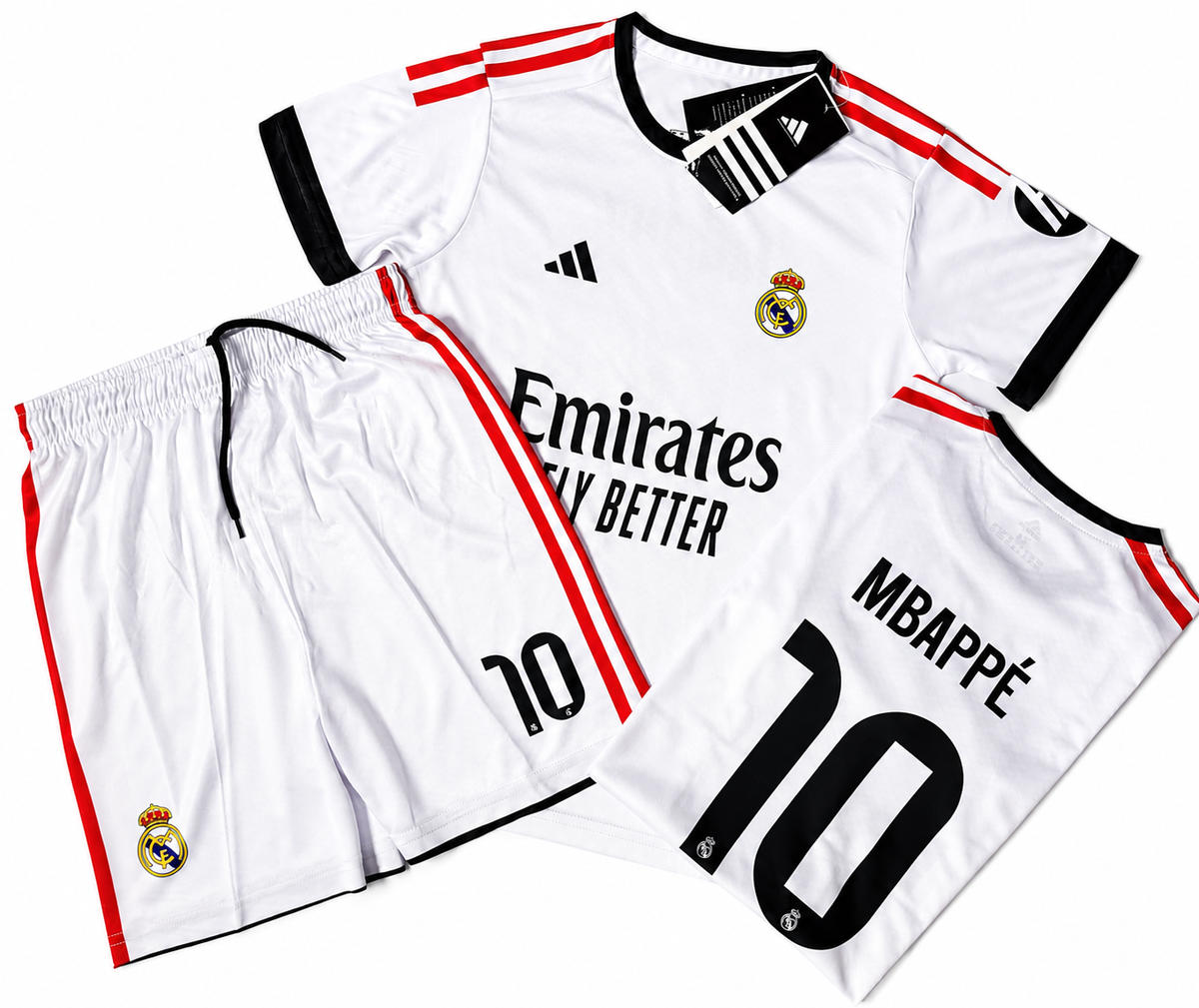 Mbappé 10 Real Madrid Home Kit Kids (Sublimation)