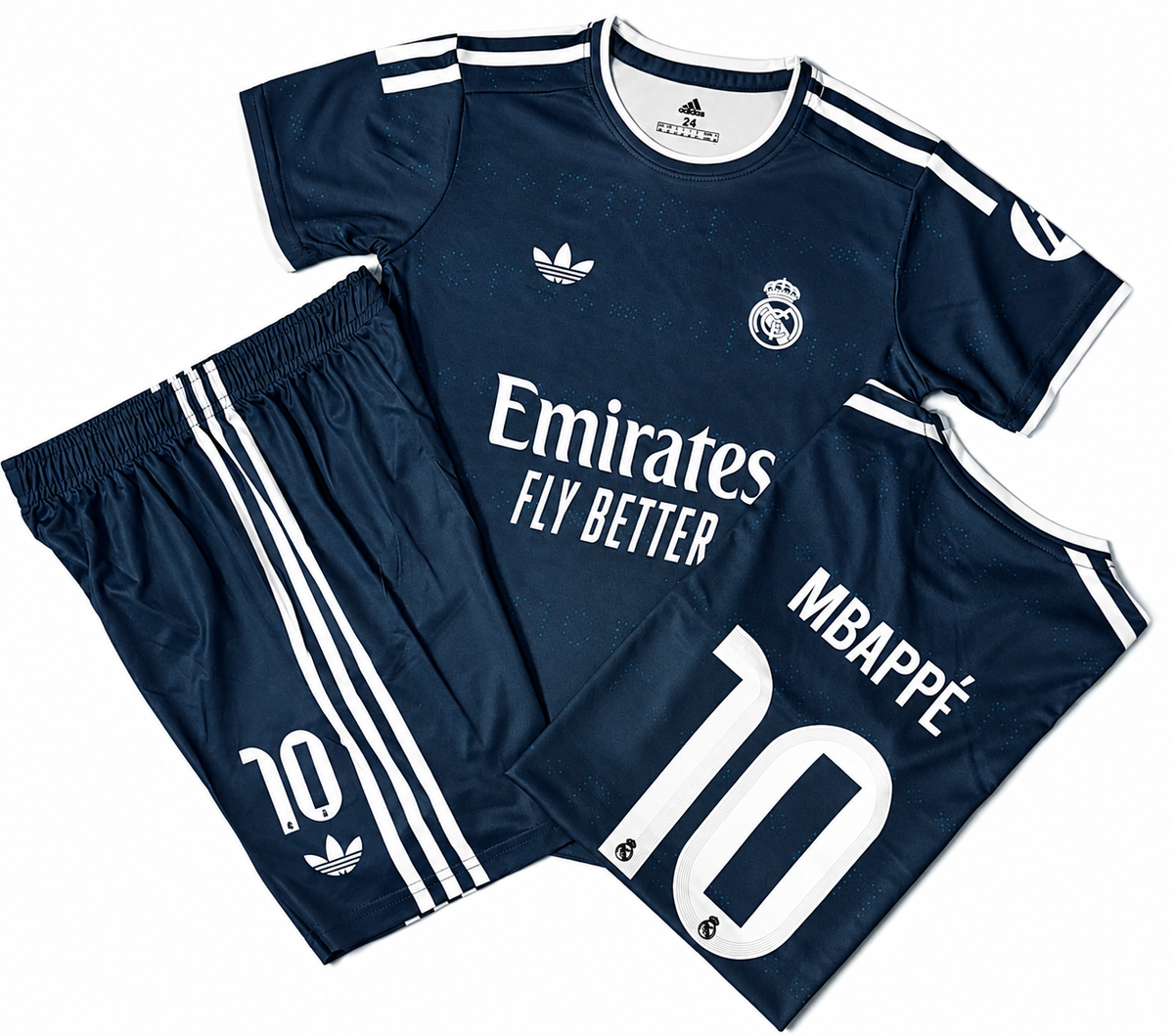Mbappé 10 Real Madrid Away Kit Kids (Sublimation)