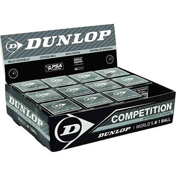 Dunlop Squash Ball Single Dot