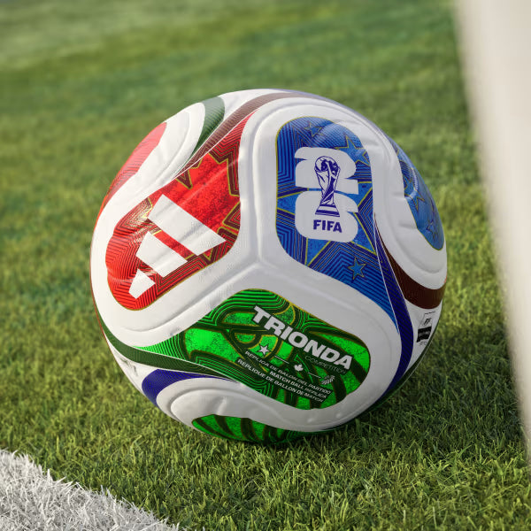 New adidas World Cup 2026 Trionda Pro Match Ball – Official Soccer Ball of The FIFA World Cup 26™ with Thermal Bonded Seamless Surface and Textured Design