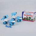 SKATE SHOES 4 WHEEL BLUE OCEAN BOX M 222