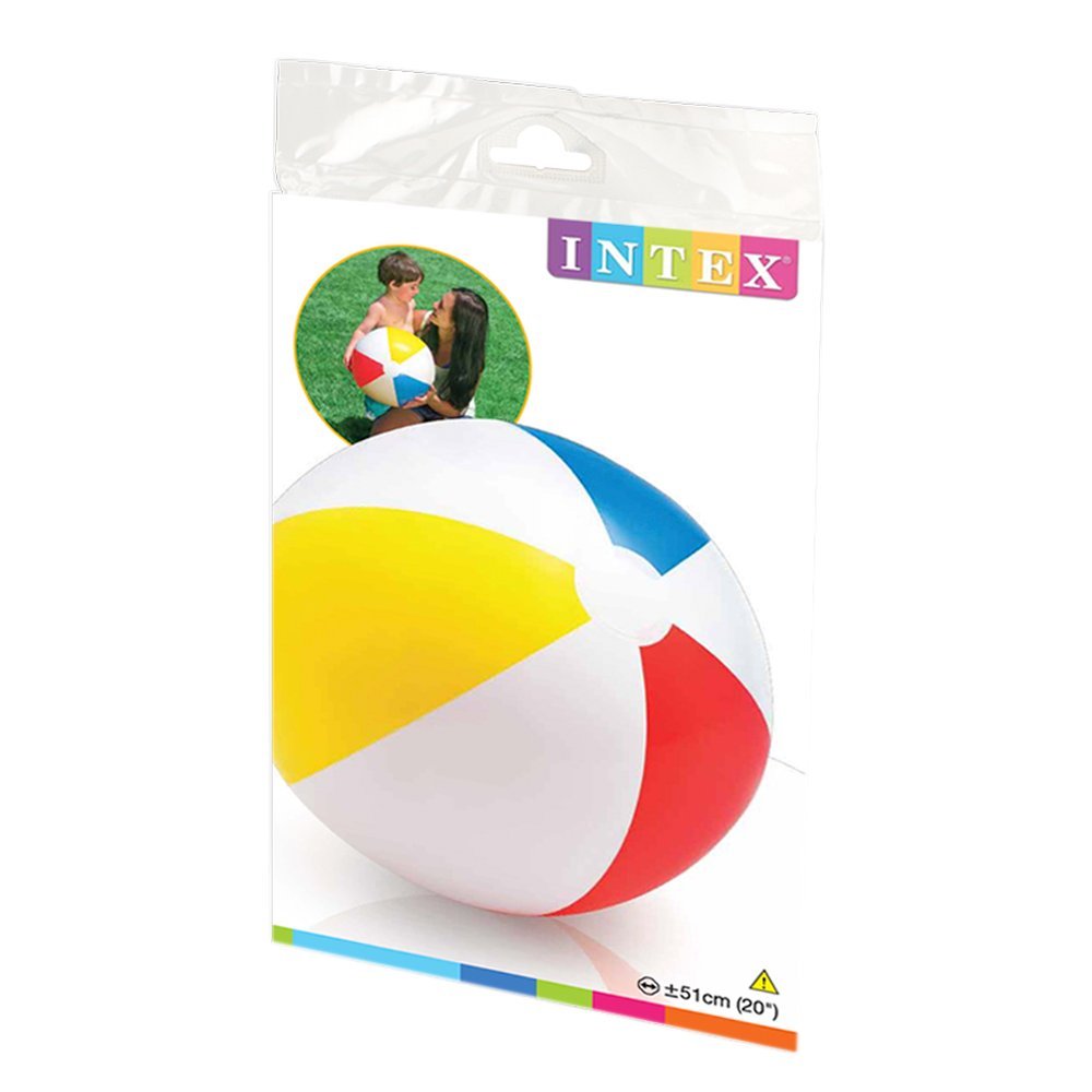 INTEX Beach balls Gloosy Panel Ball 20'' ( 51cm ) Diameter