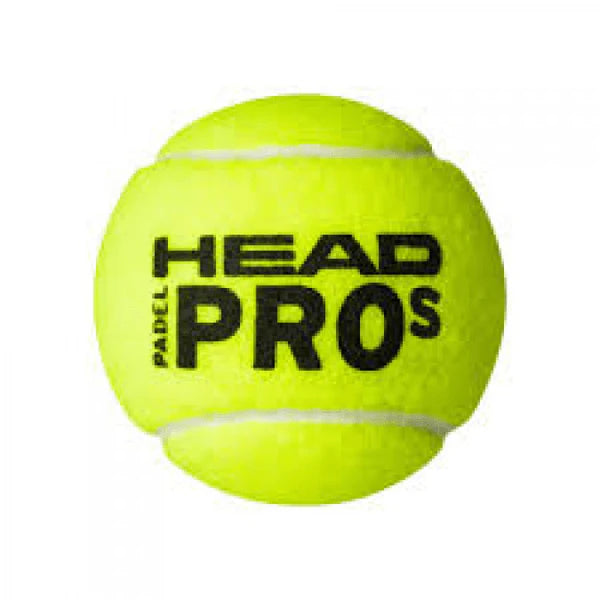 Head Padel Pro S Padel Balls (3 Ball Pack)