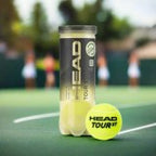 HEAD TOUR XT TENNIS BALLS - (3 Tennis Balls Single Can) - 2026