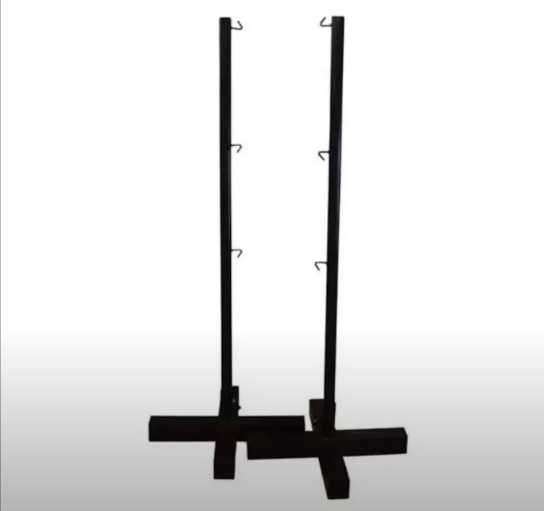 Badminton Poles Set Portable