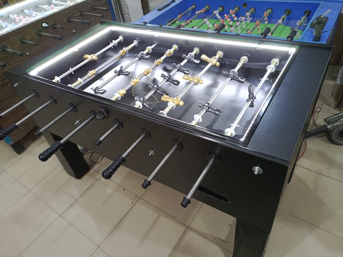 Foosball | Mini Soccer Table | Indoor Soccer Table | Foosball table | Home Foosball | Black