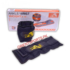 Ankle & Wrist Weight Pair 0.5KG to 5KG - Black (Pack of 2 )
