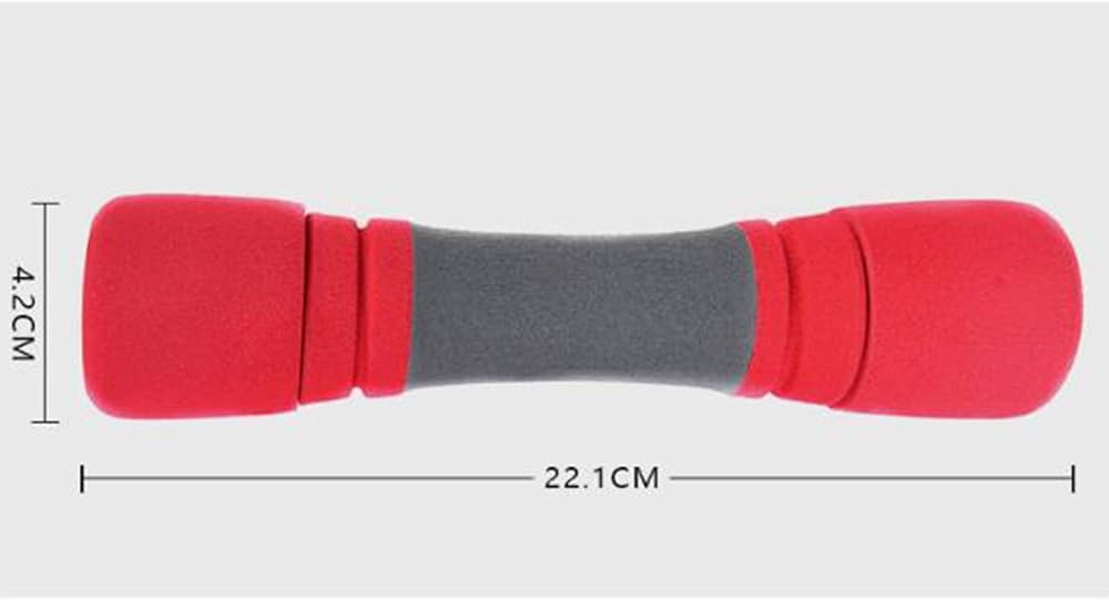 Foam Dumbbells 1Kg Pair Sunline | Ladies Dumbbells | Foam Padded Dumbbells