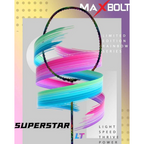 Maxbolt Superstar LT Rainbow Limited Edition Badminton Racket - Sports Zone