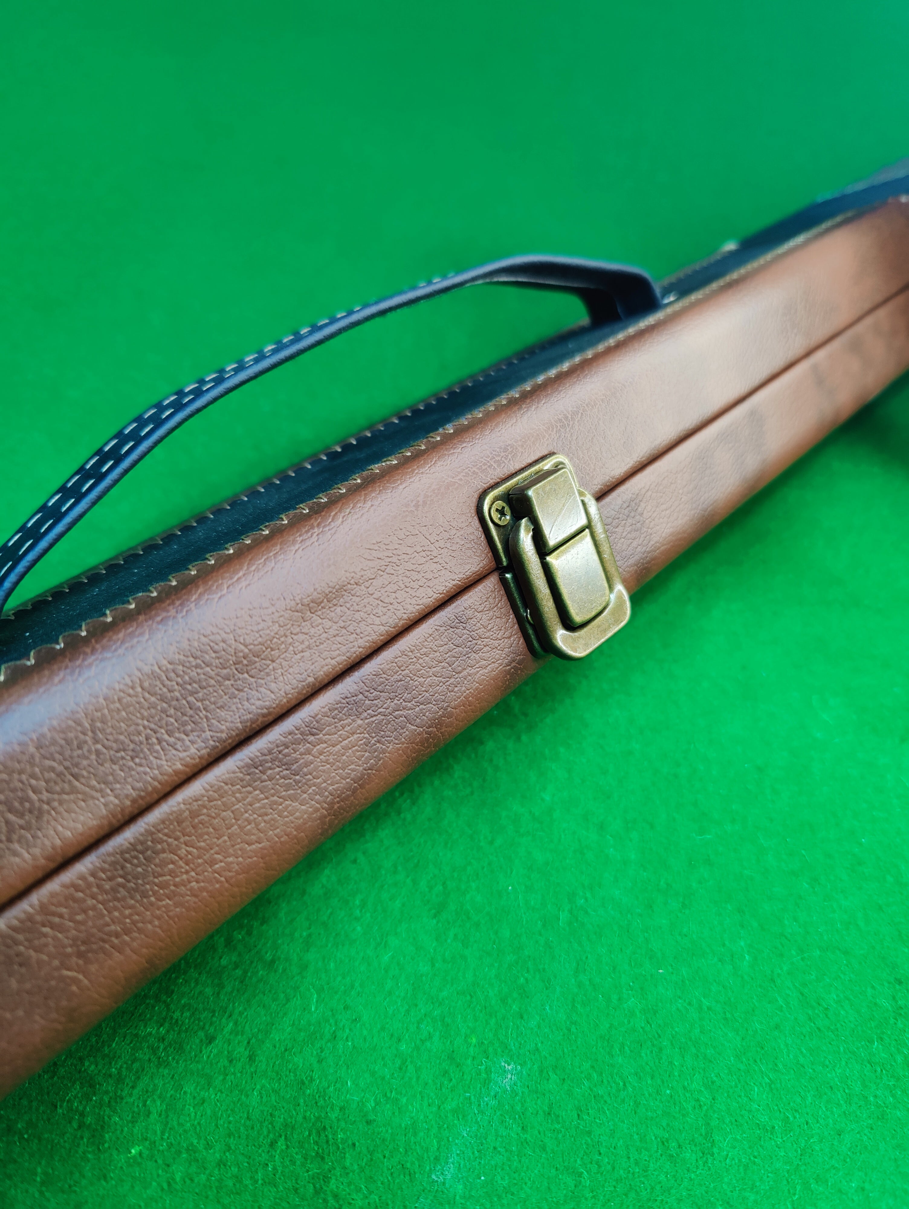 Snooker Cue Case Leather 3PC