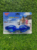 Swimming Goggle Card Packing With Ear Nose Plugs