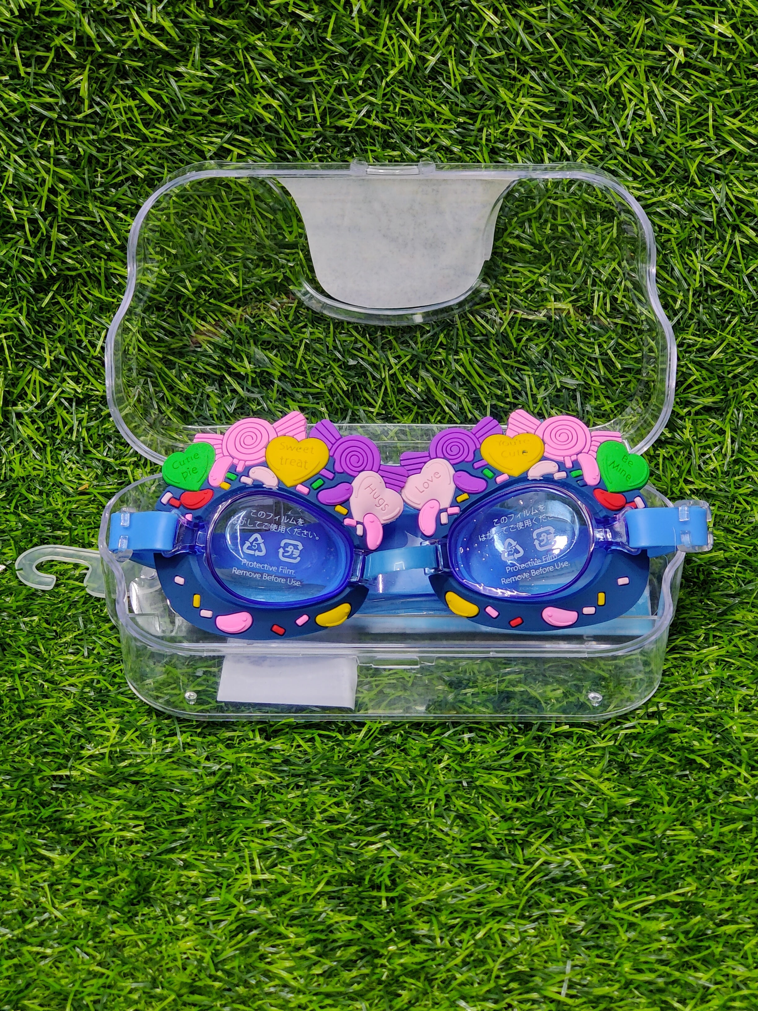 Swimming Goggle Kids Flowers