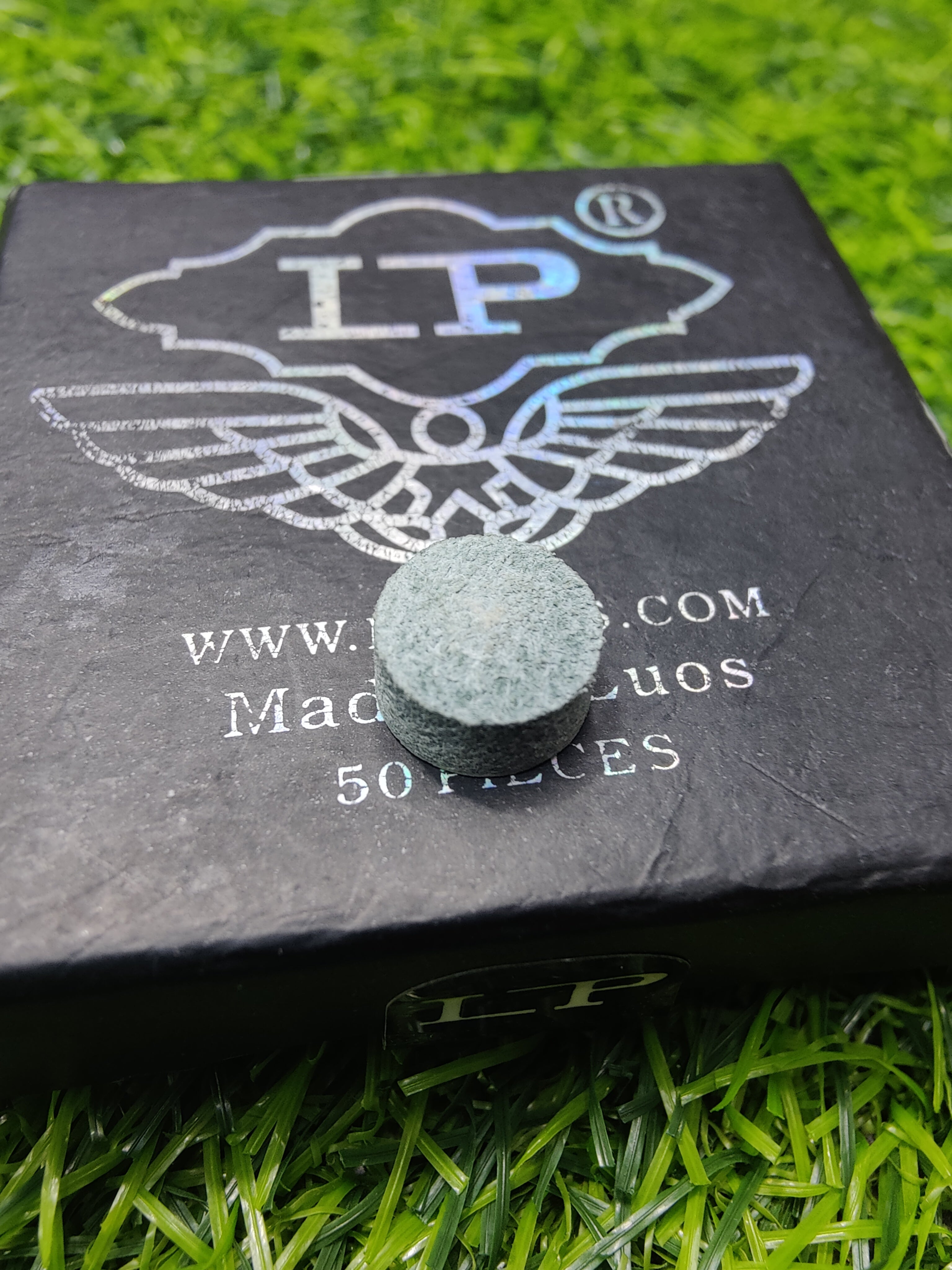 Snooker Cue Tip LP Black Box 10mm