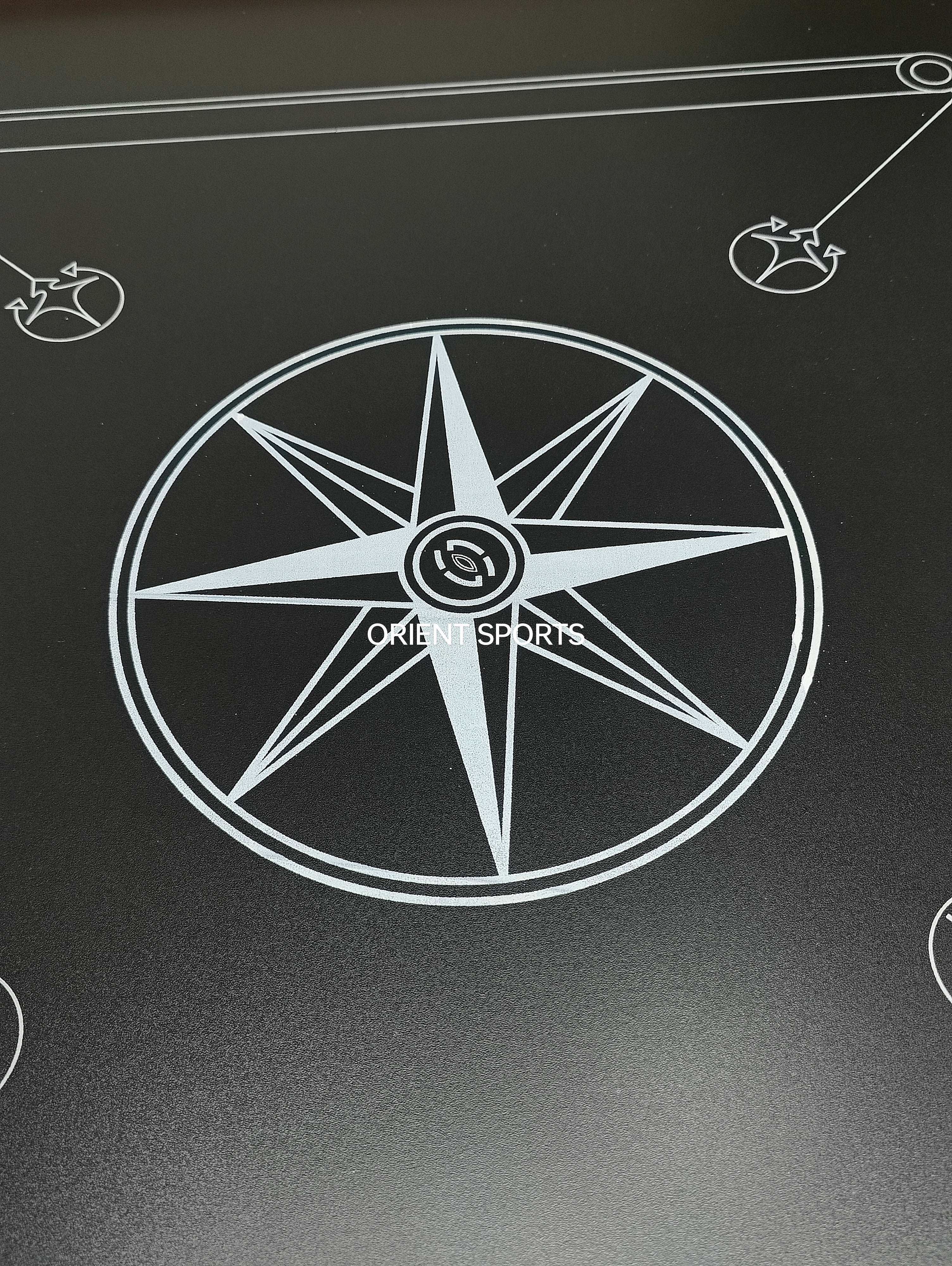 Special laminated black carrom