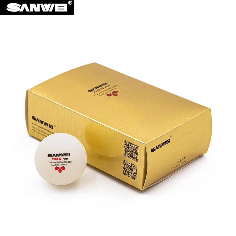 Sanwei ABS Pro 3 Star Table Tennis Ball (6 Pack)
