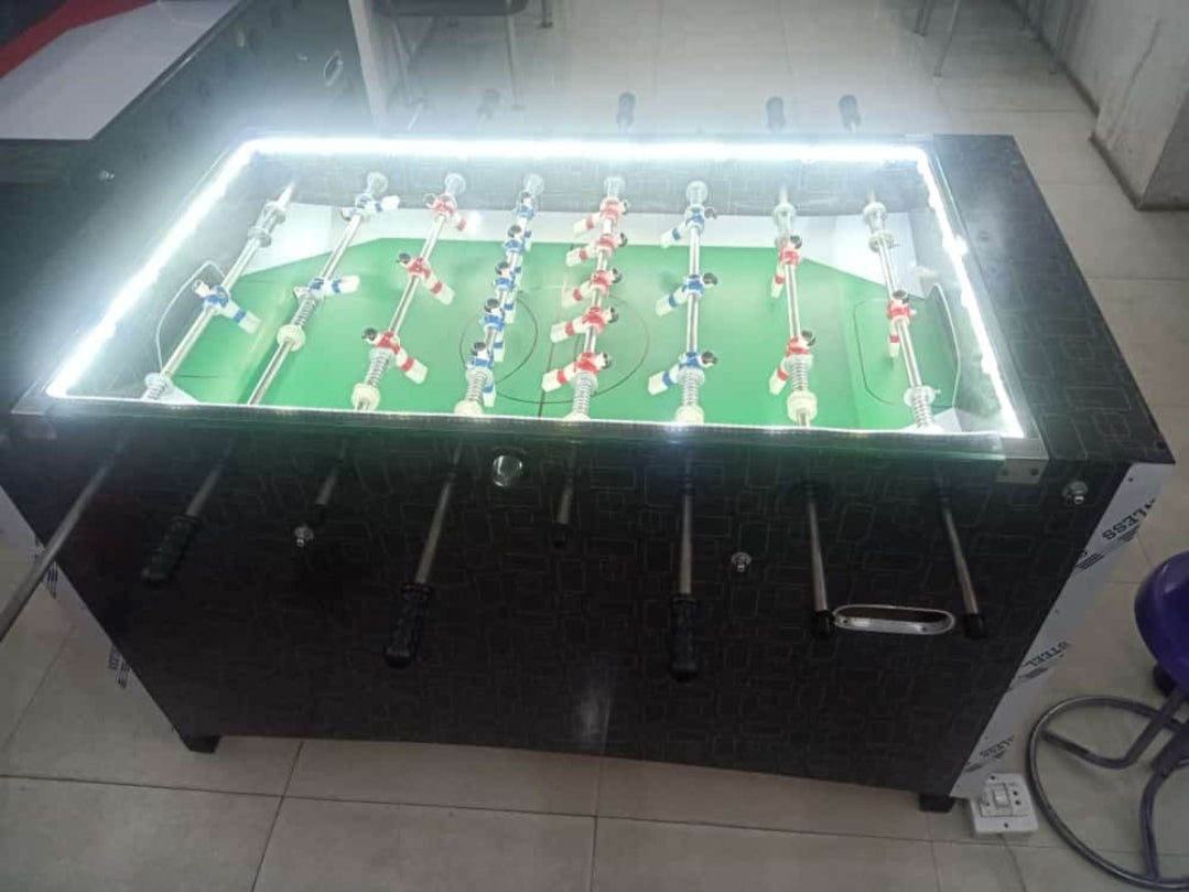 Black Special Foosball | Mini Soccer Table | Indoor Soccer Table | Foosball table | Home Foosball | Full Body Black