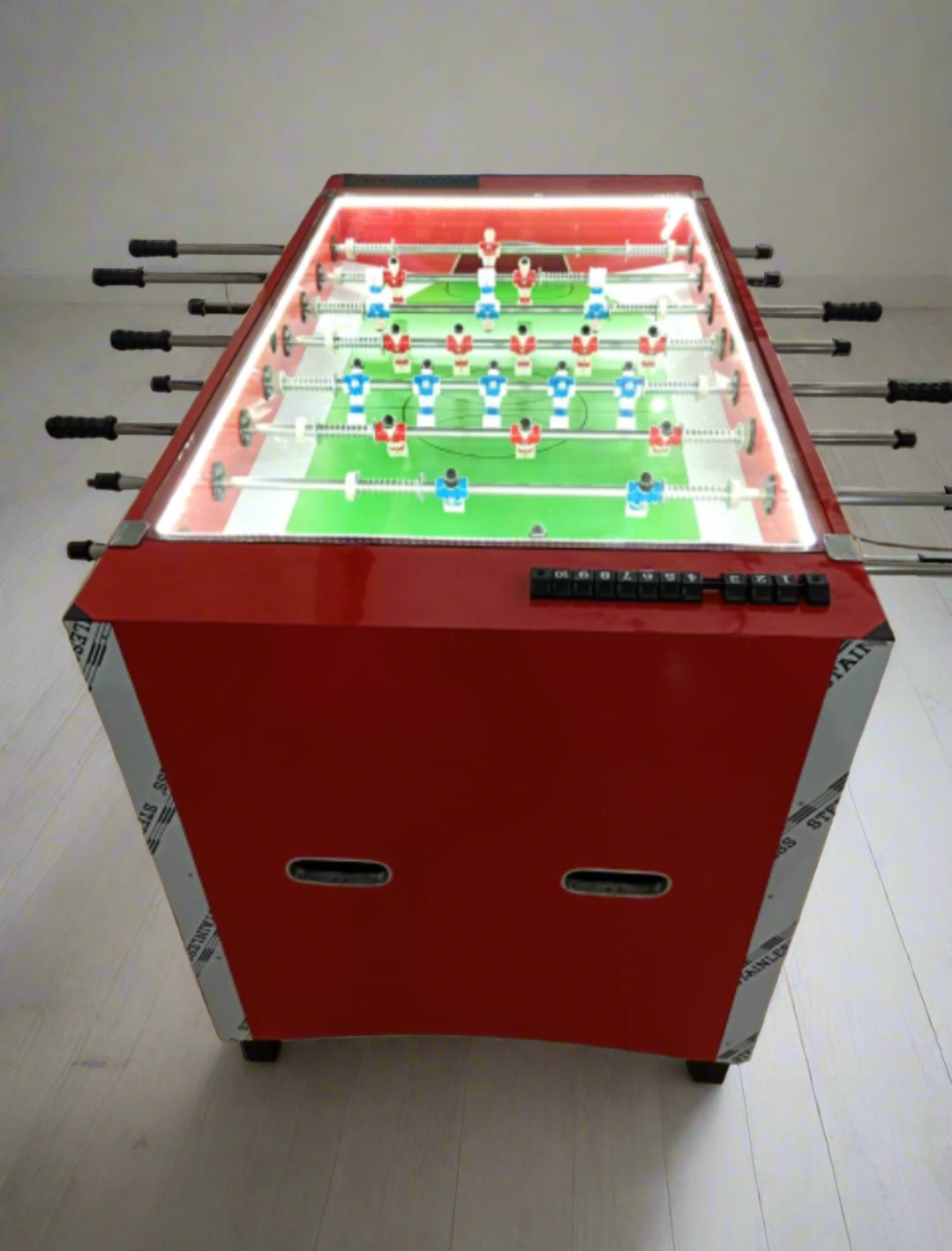 Foosball | Mini Soccer Table | Indoor Soccer Table | Foosball table | Home Foosball | Full Body Red