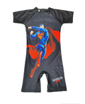 Swimming Costume Half Sleeves & Half Legs Super Man