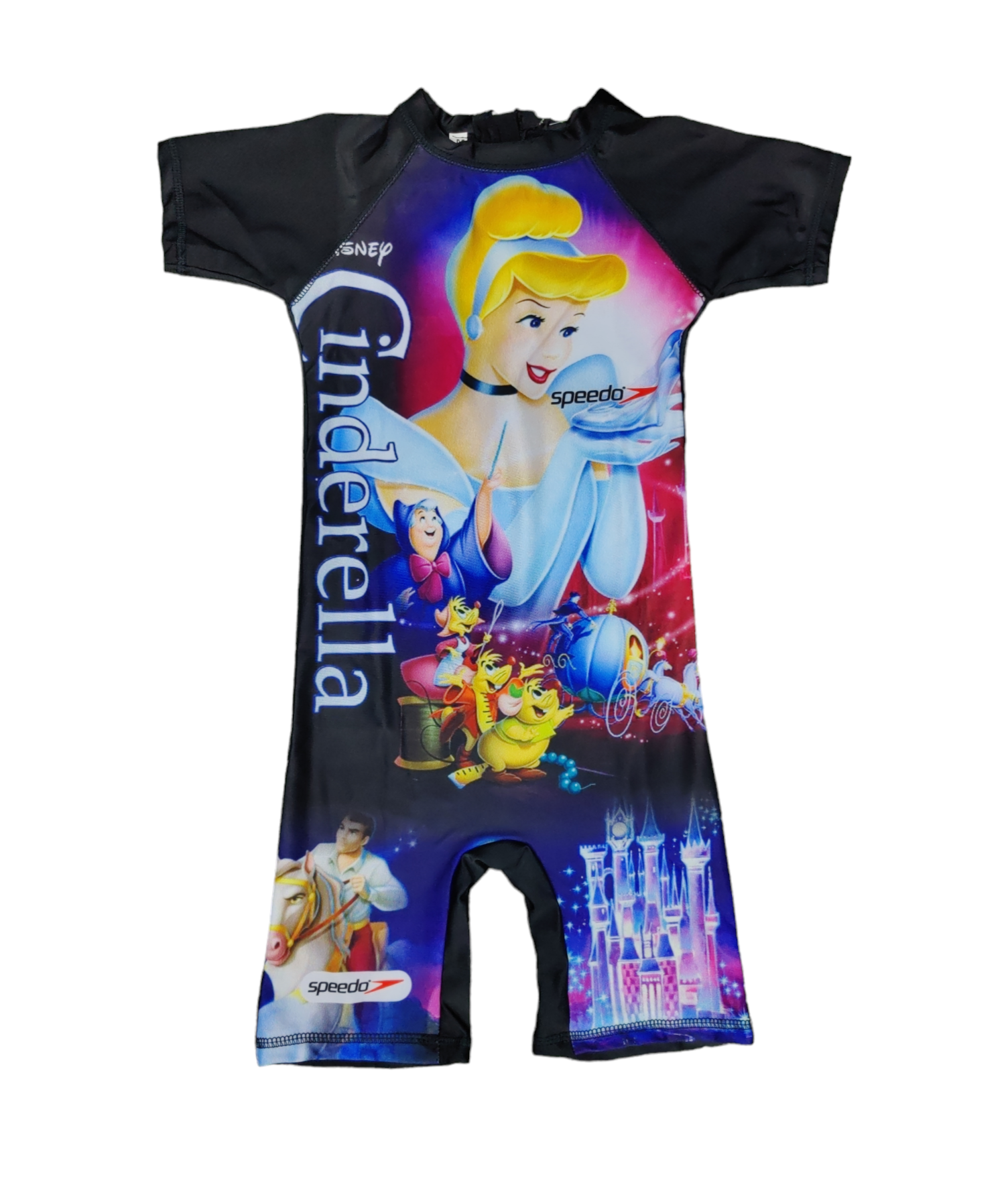 Swimming Costume Half Sleeves & Half Legs Girls