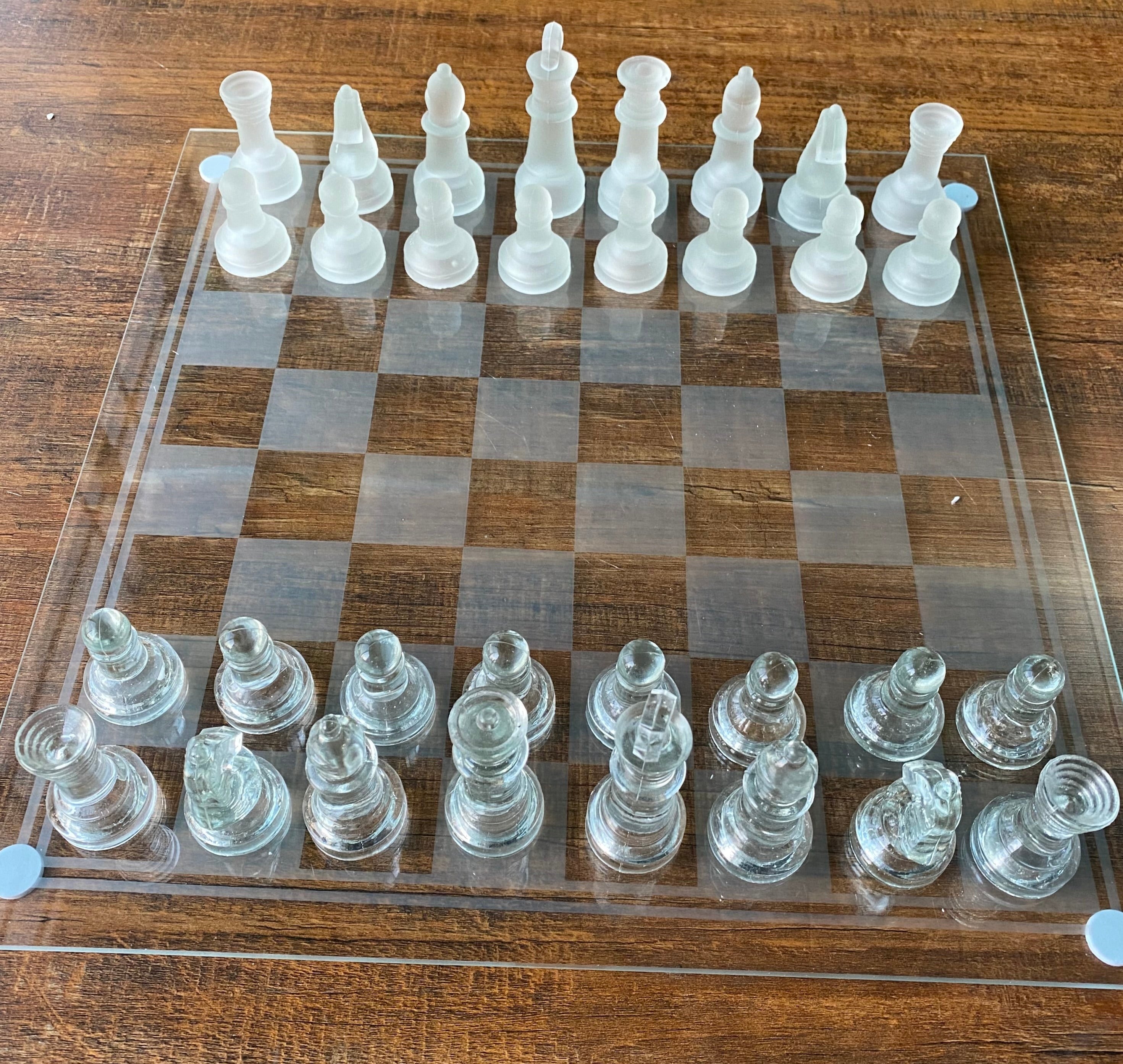CHESS BOARD CRYSTAL