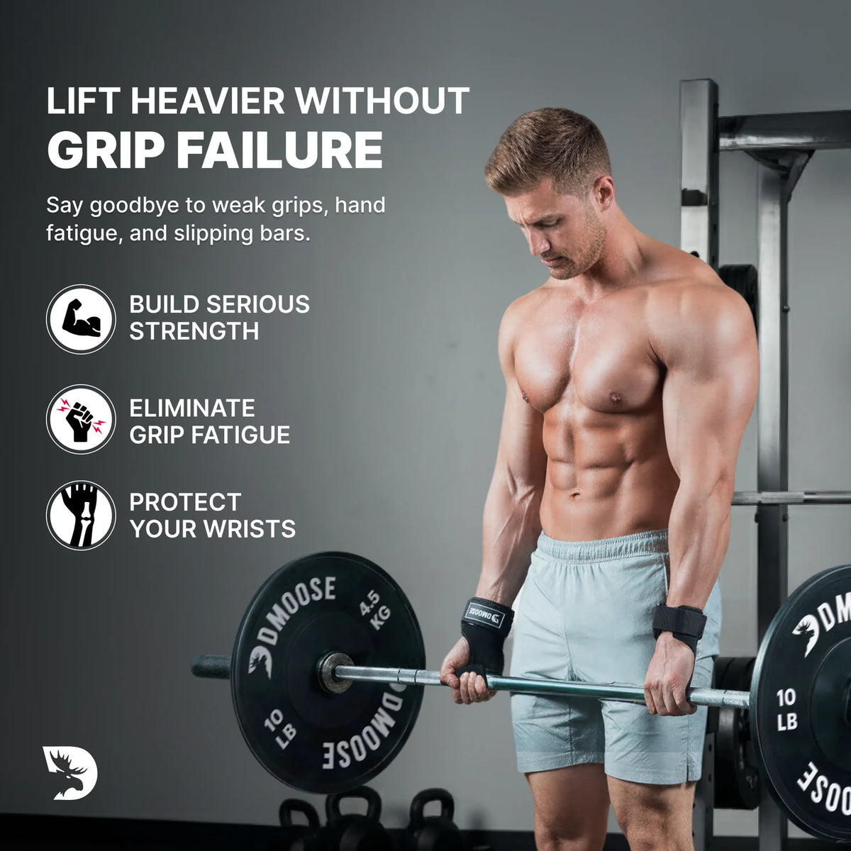 DMoose Lifting Grips