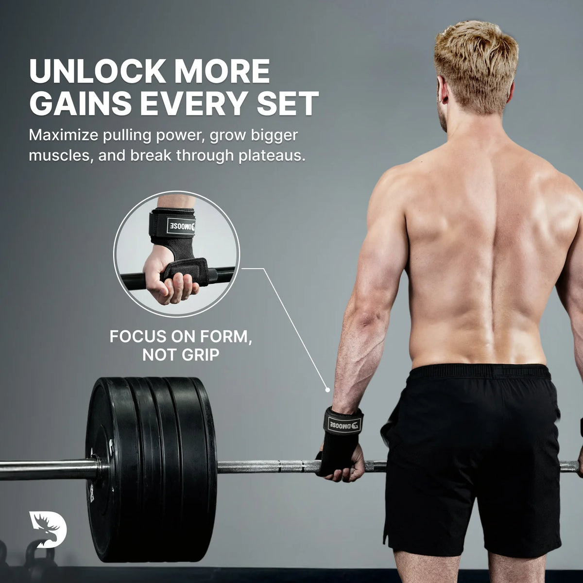 DMoose Lifting Grips
