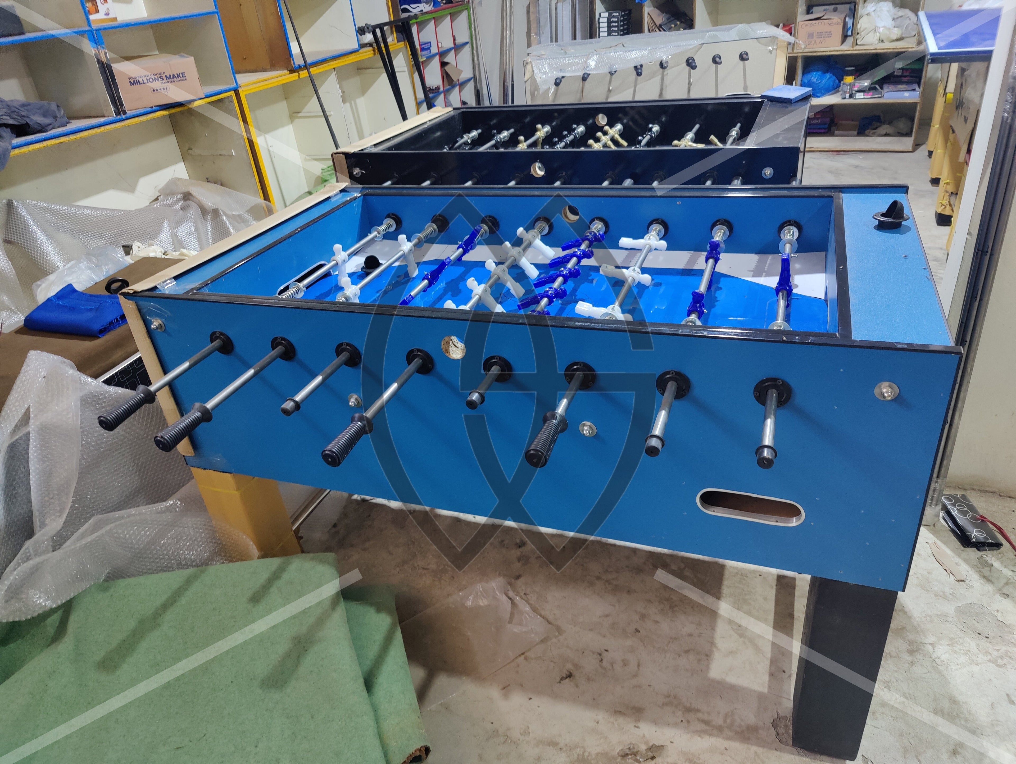 Foosball | Mini Soccer Table | Indoor Soccer Table | Foosball table | Home Foosball | Blue