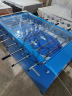 Foosball | Mini Soccer Table | Indoor Soccer Table | Foosball table | Home Foosball | Full Body Blue