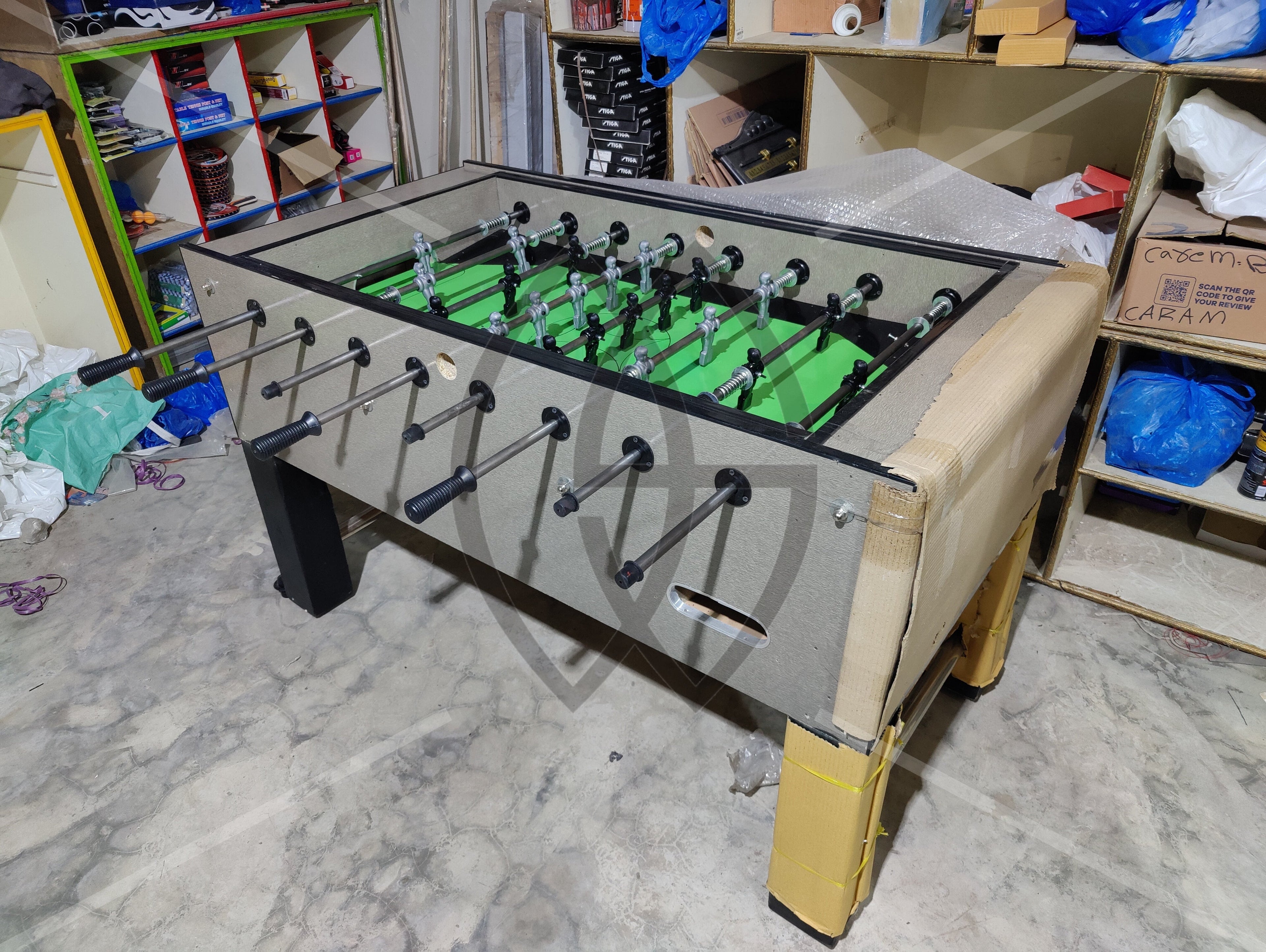 Foosball | Mini Soccer Table | Indoor Soccer Table | Foosball table | Home Foosball | Gray
