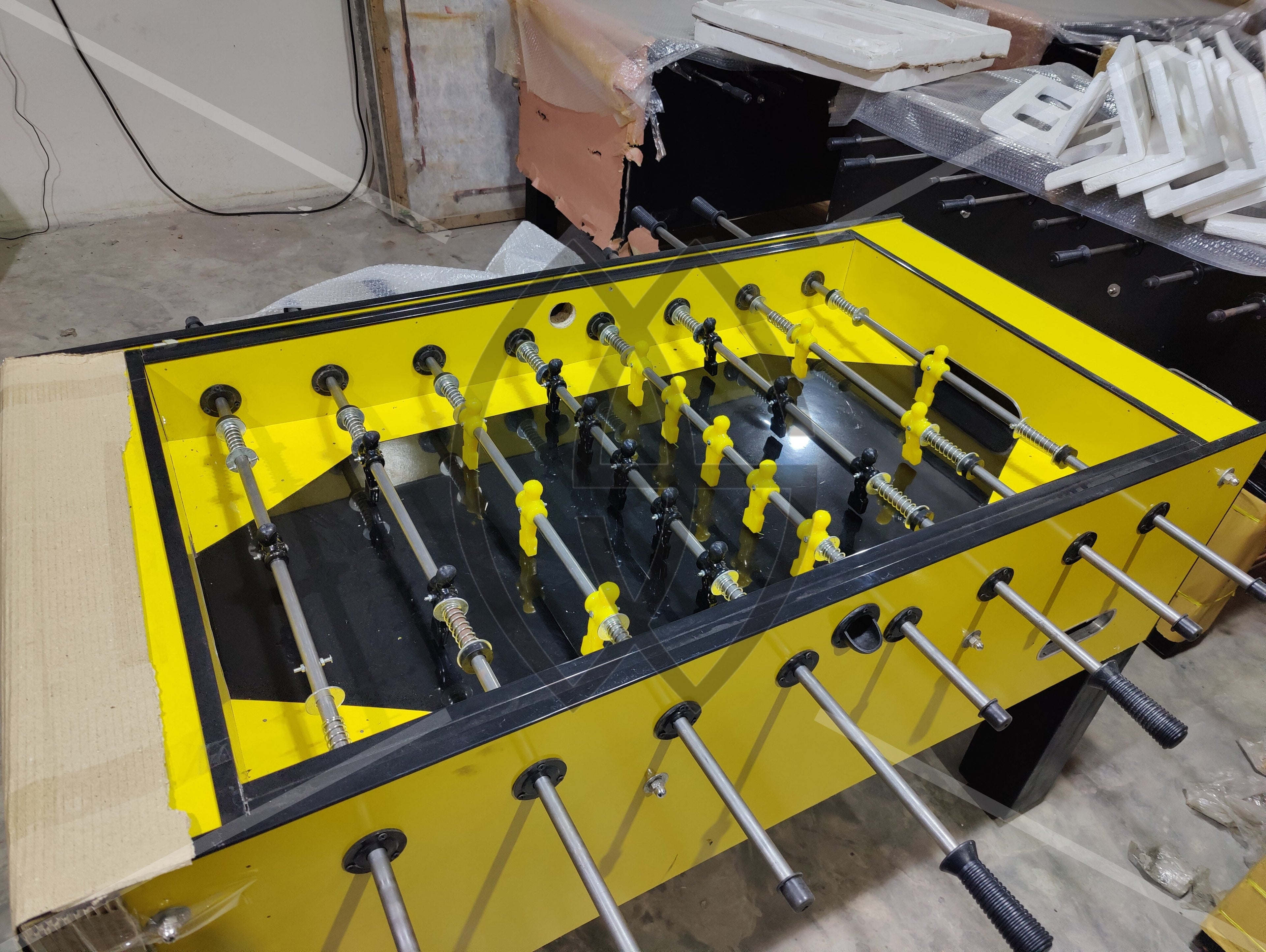 Foosball | Mini Soccer Table | Indoor Soccer Table | Foosball table | Home Foosball | Yellow