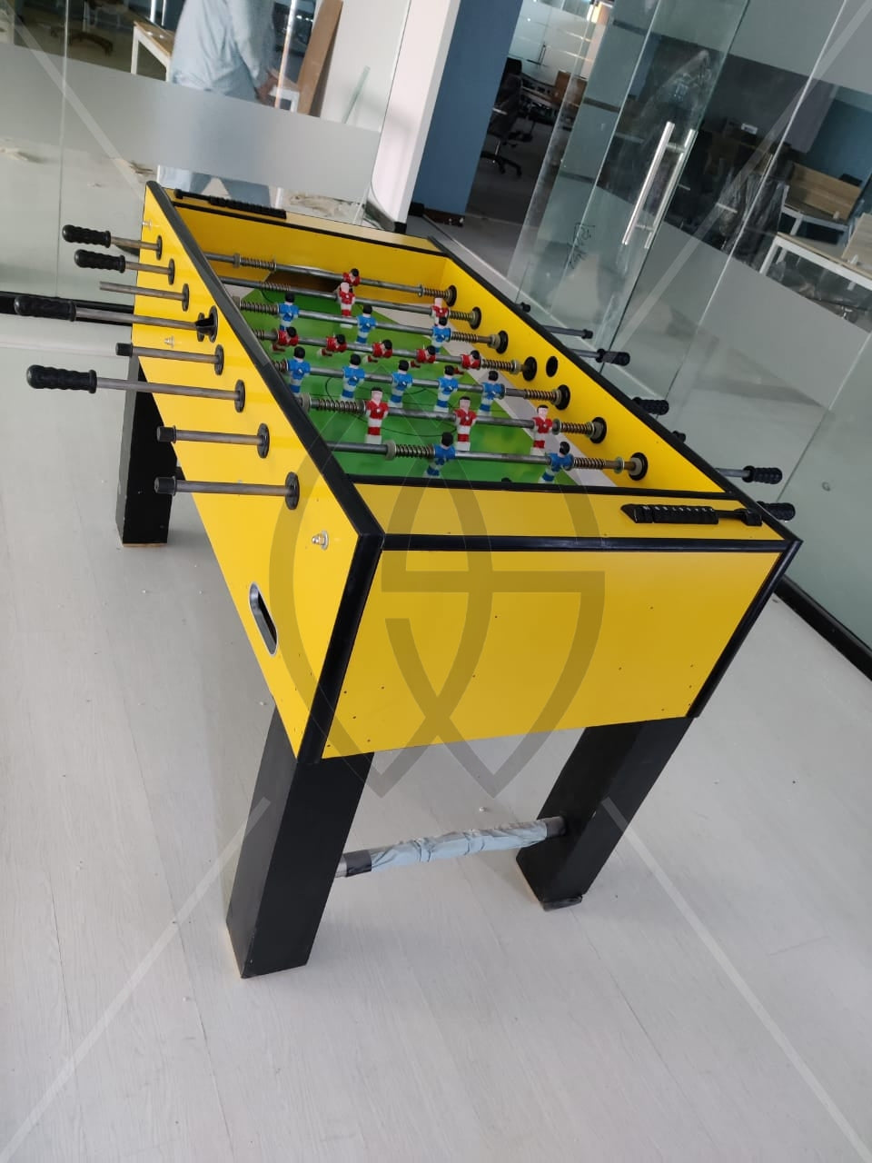 Foosball | Mini Soccer Table | Indoor Soccer Table | Foosball table | Home Foosball | Yellow