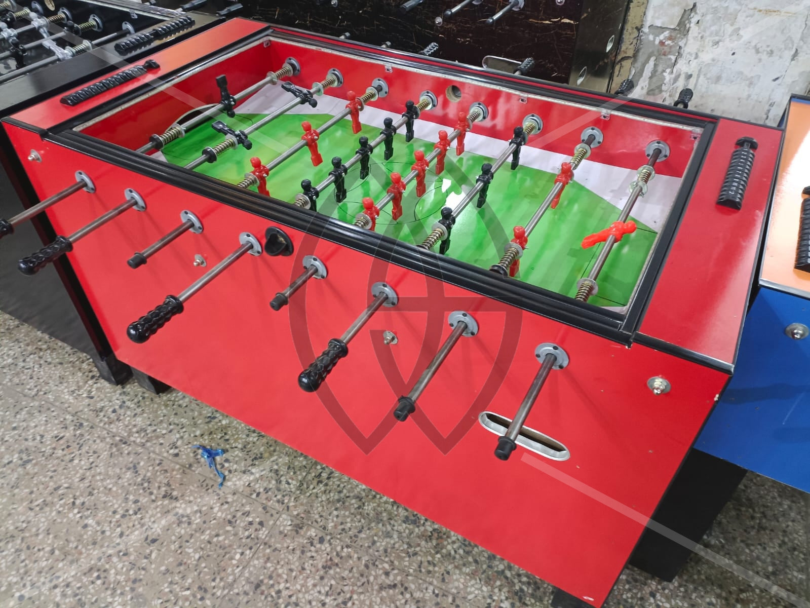 Foosball | Mini Soccer Table | Indoor Soccer Table | Foosball table | Home Foosball | Full Body Red