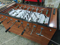 Foosball | Mini Soccer Table | Indoor Soccer Table | Foosball table | Home Foosball | Full Body Brown