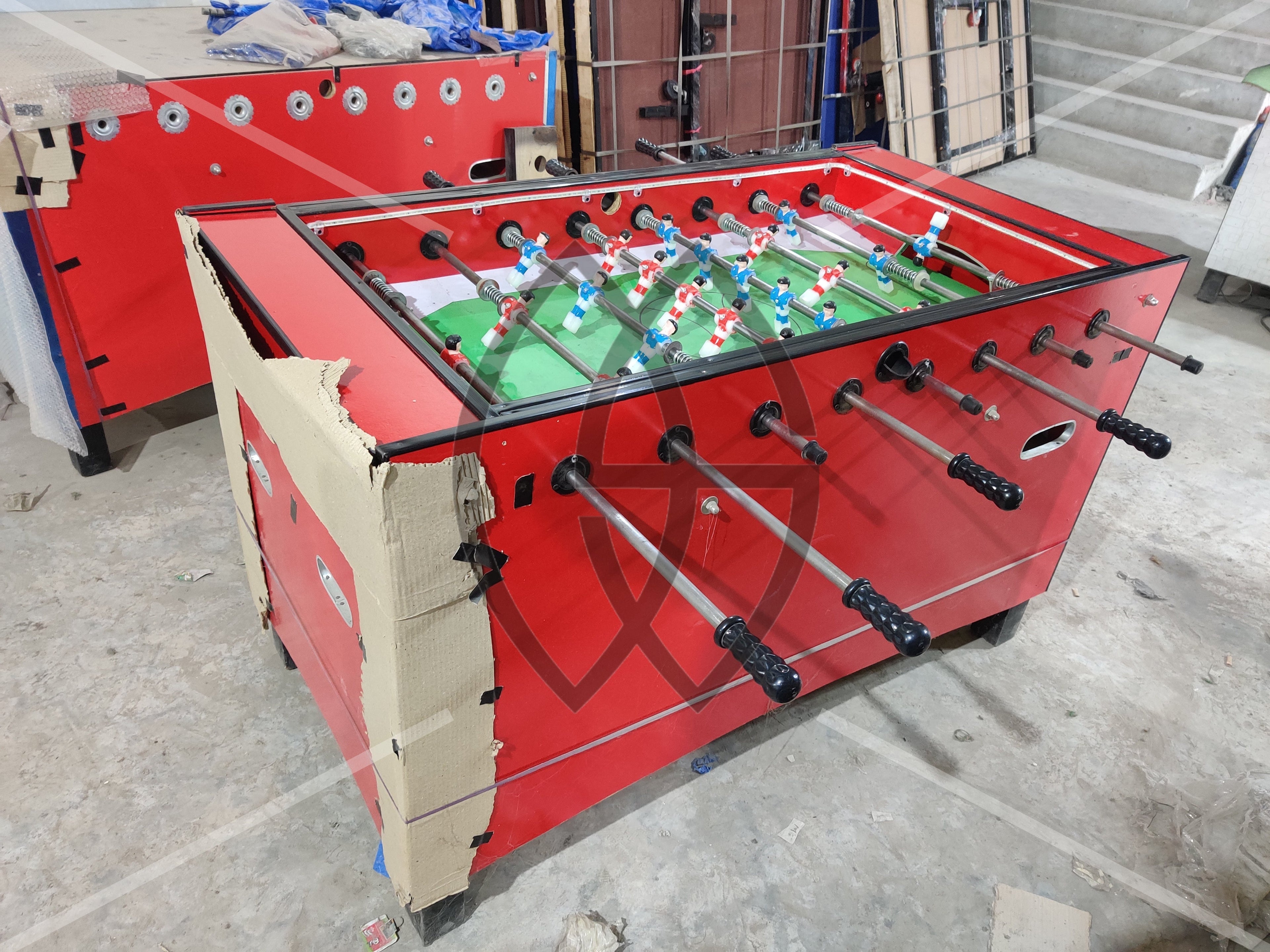 Foosball | Mini Soccer Table | Indoor Soccer Table | Foosball table | Home Foosball | Full Body Red
