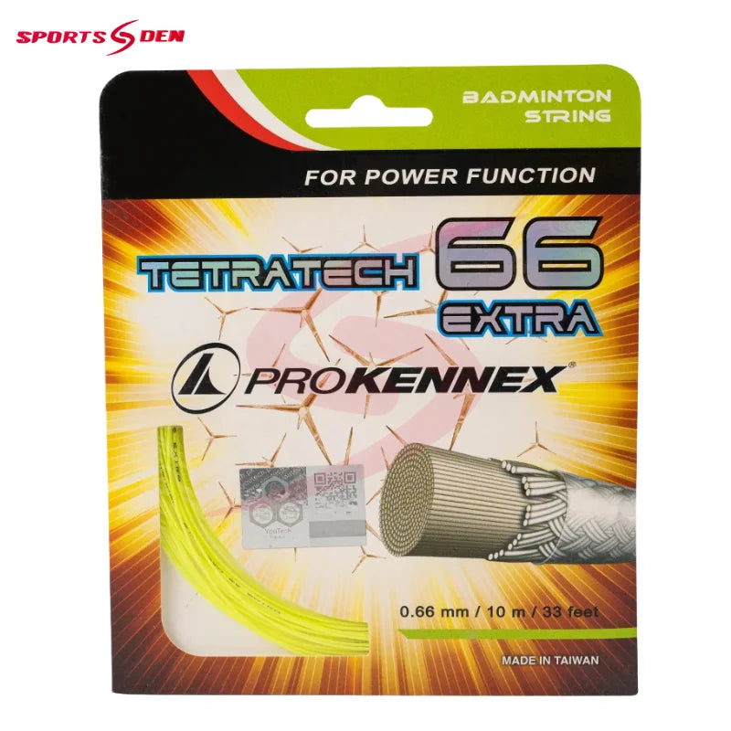 Prokennex TetraTech 66 Extra Badminton String | Sports Zone