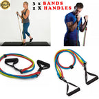 Resistance Band 3 Piece Set | Toning Tube 3 Pcs Set