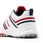 SOLM8 S1 Cricket Shoes - Red Blue