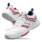 SOLM8 S1 Cricket Shoes - Red Blue
