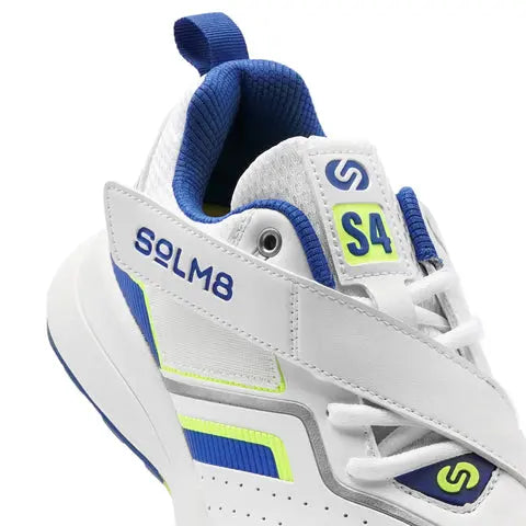 SOLM8 S4 Cricket Shoes - Lime Blue